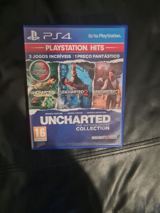 Jogos Uncharted 1.2.3.ps4