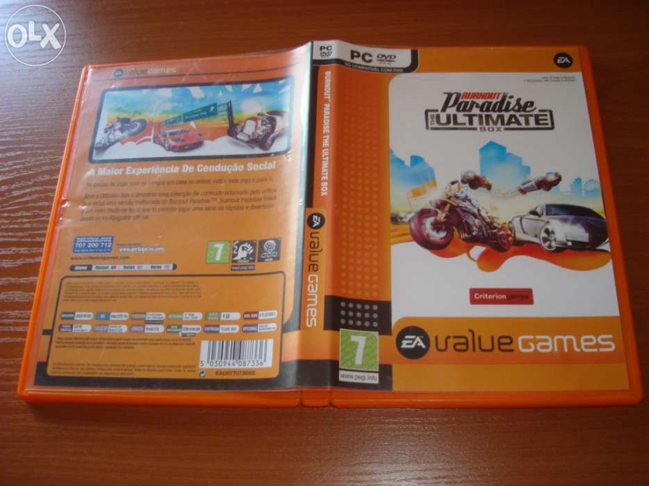 Jogo "Burnout - Paradise The Ultimate Box" para PC