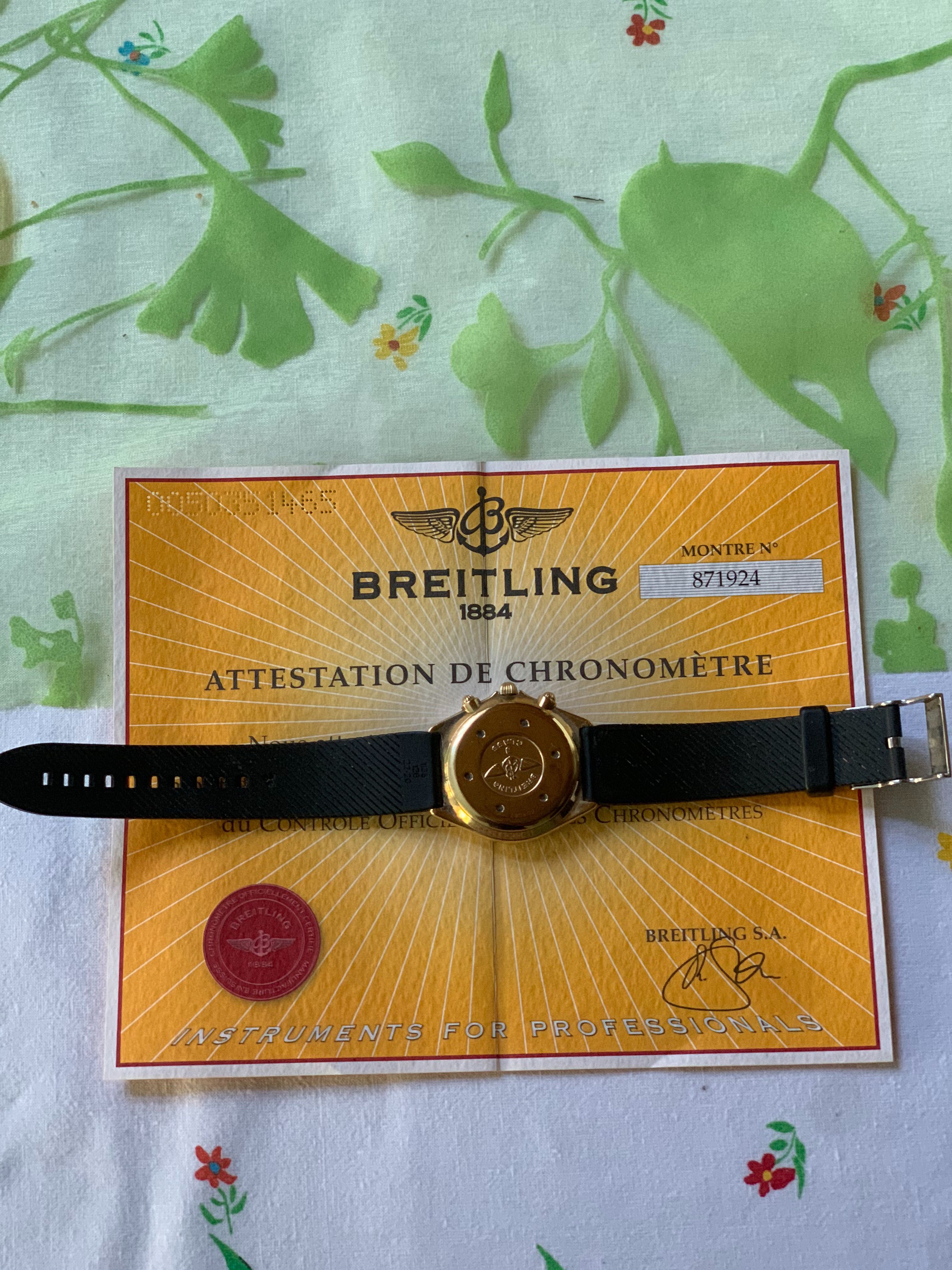 Zegarek J-Class Chronograph Quartz Gold 18k