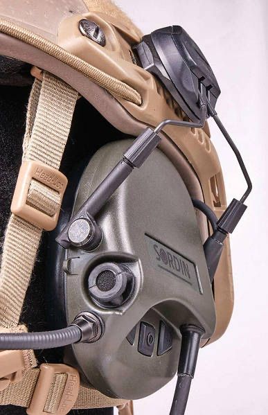 Кріплення на шолом для MSA Sordin Original‼️ ARC Helmet Rail Adapter