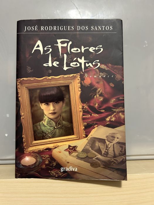 Livro - As flores de lotus - Jose Rodrigues dos Santos
