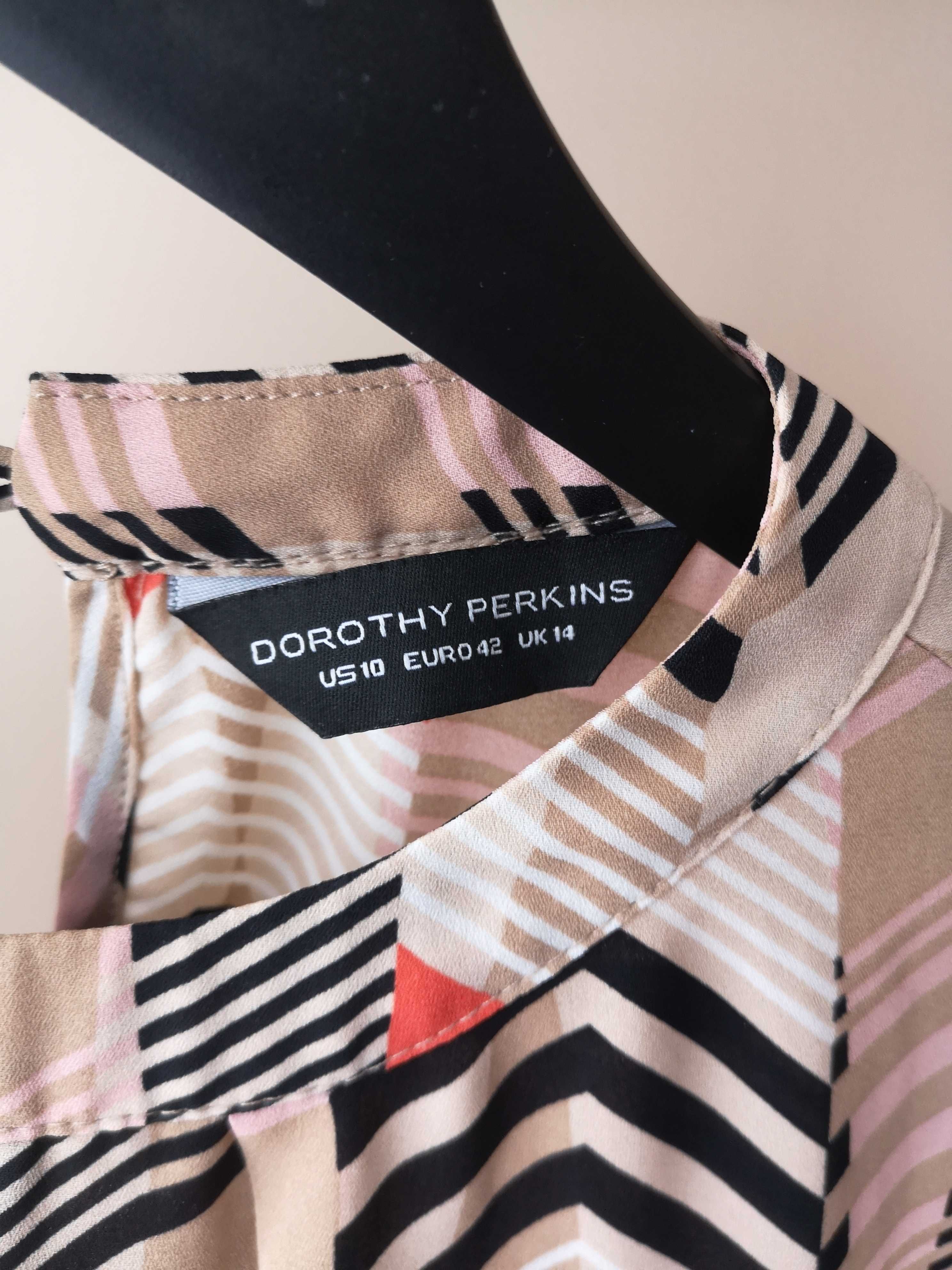 Wzorzysta bluzka Doroty Perkins rozmiar 42