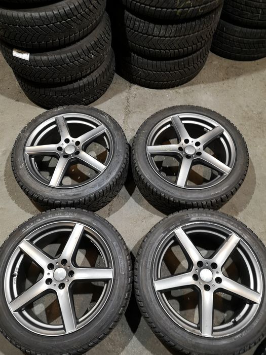 Komplet kół zimowych 5x108 Ford Volvo Peugeot Citroen 235/45/18 Kormor