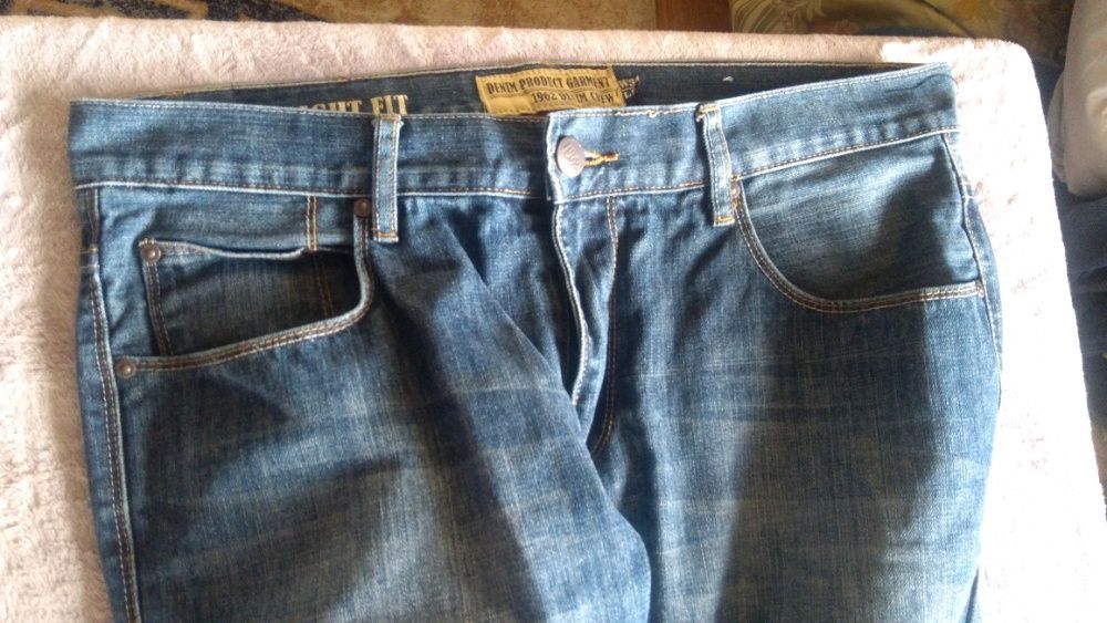 Spodnie Denim 1962 jeans, dżins dł. 114 cm, pas 94 cm.