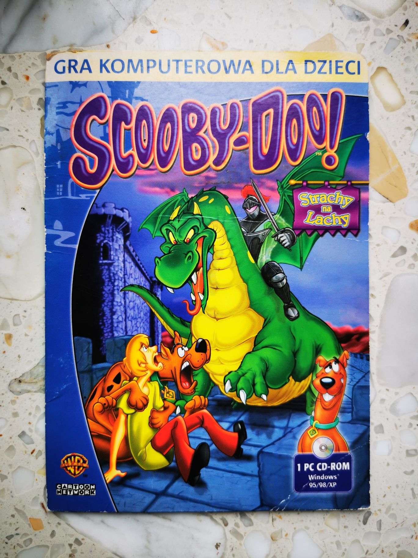 Scooby doo Scooby-Doo strachy na lachy PL PC BDB stan dla dzieci