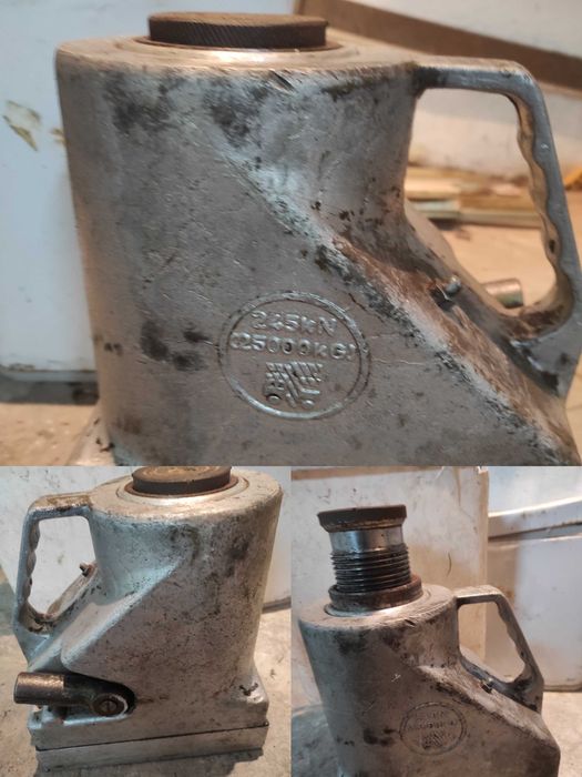 podnośnik hydrauliczny do  25000 kg ,{ 25 ton }