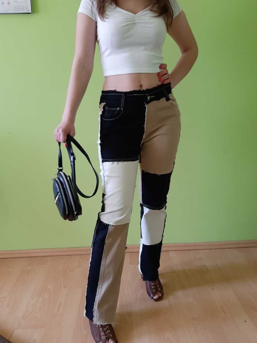 Jeansy młodzieżowe S/M