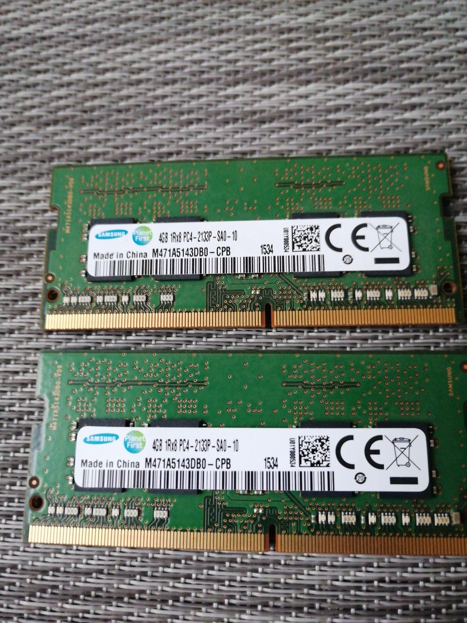 Pamięć RAM DDR4 2×4 GB Samsung do laptopa