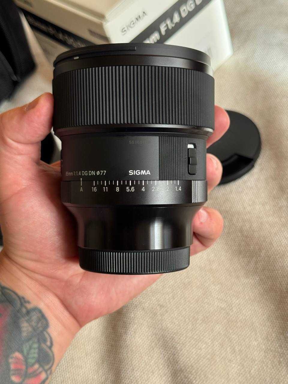 Об'єктив Sigma 85mm f1.4 DG DN (Sony E-mount)