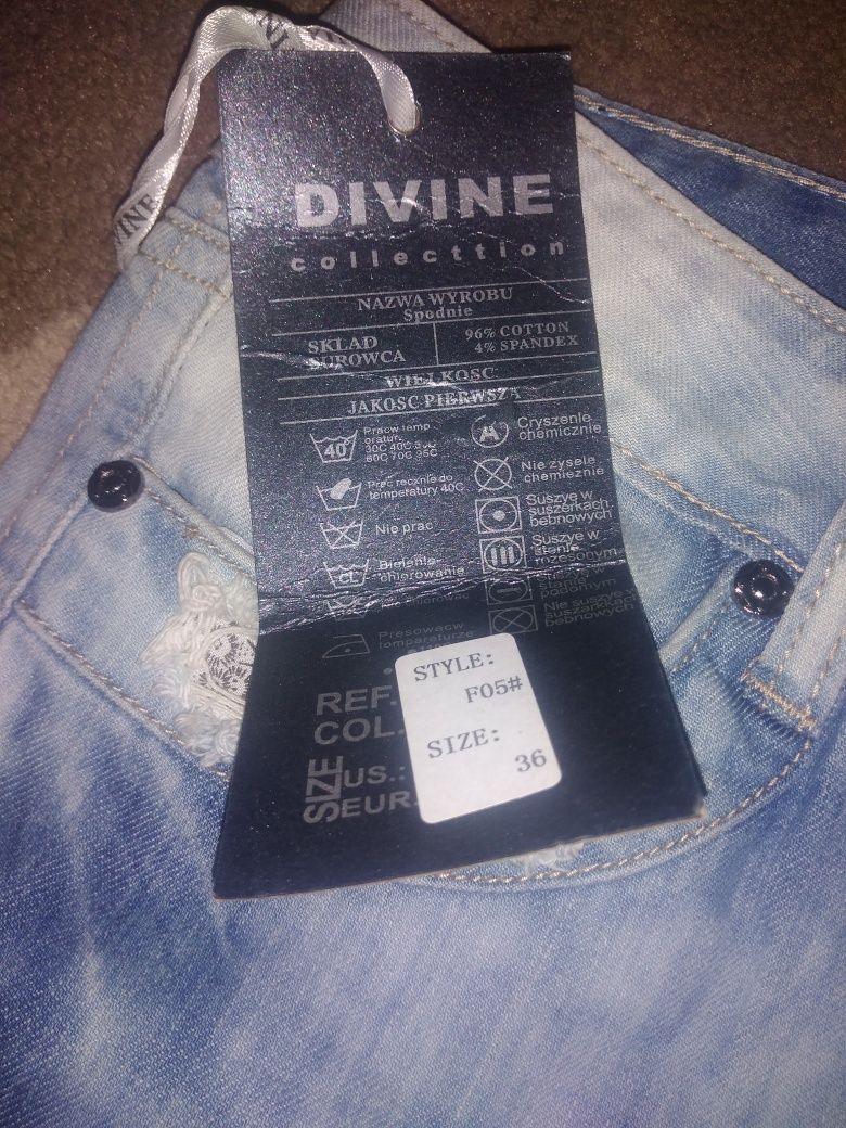 Spodnie Jeans Nowe