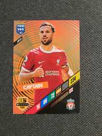 karta Jordan Henderson Liverpool Panini Fifa 365 sezon 2024