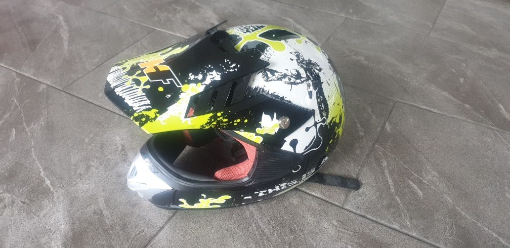 Kask Crossowy na motor czy Quada