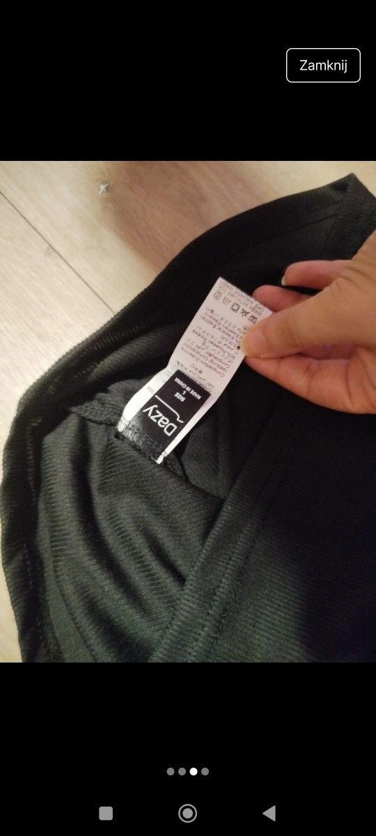 Czarny top Cropp top L