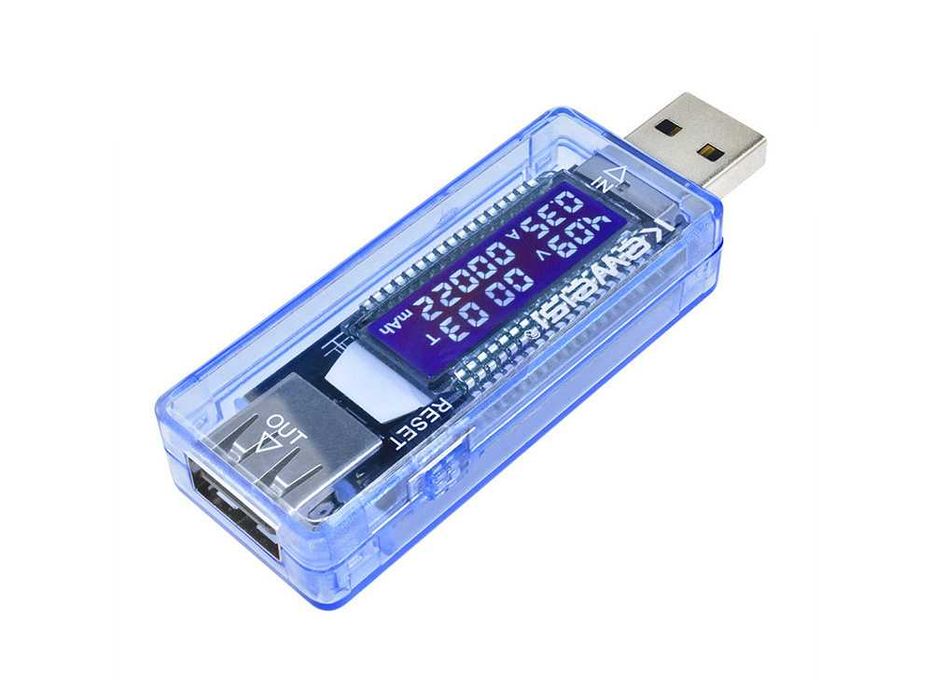 Miernik woltomierz usb amperomierz tester napięcia