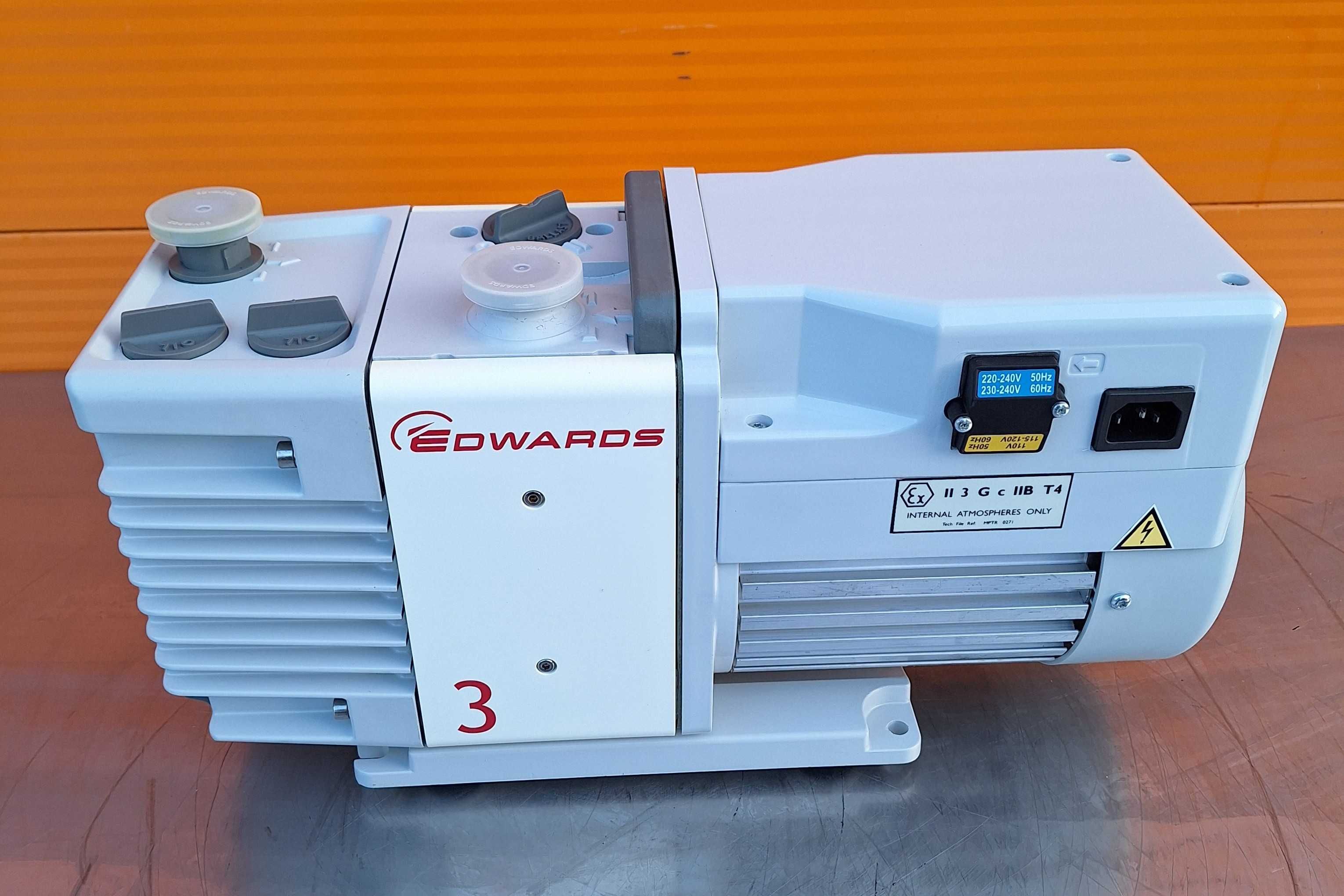 Pompa Próżniowa Edwards Dwustopniowa RV3 Łopatkowa Olejowa Rotacyjna