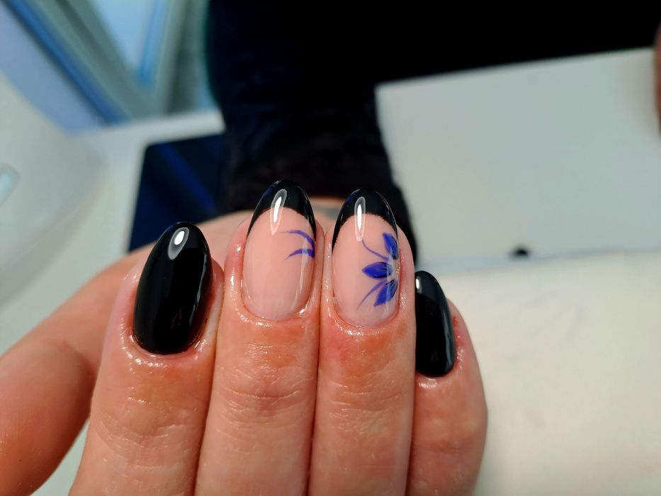 Paznokcie żelowe, manicure hybrydowy, pedicure hybrydowy