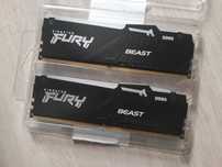Pamięć RAM Kingston FURY Beast 16GB (2x8GB) DDR5 5600MHz RGB