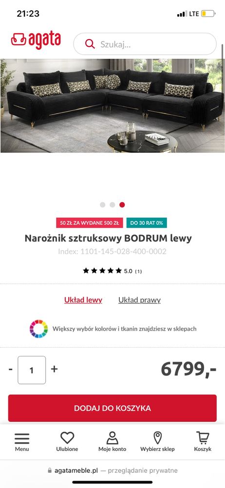 Narożnik Agata Meble