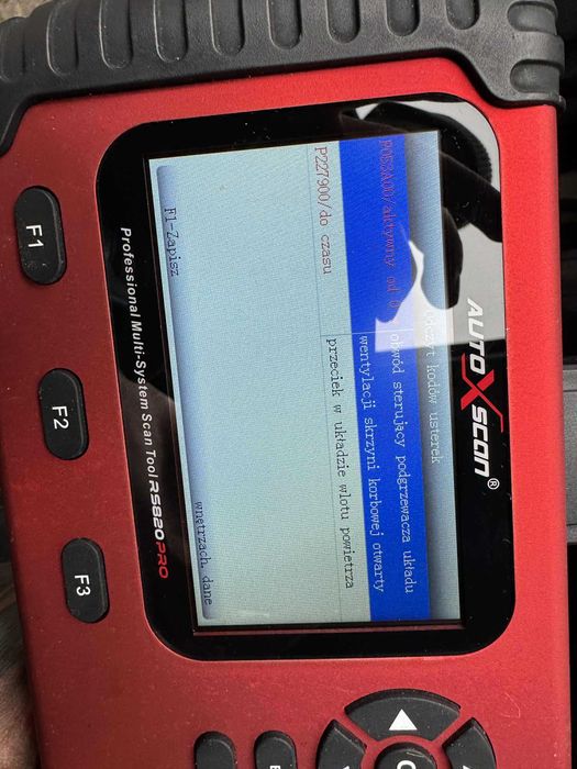 Tester Diagnostyczny RS820 PRO WSZYSTKIE MARKI obd2
