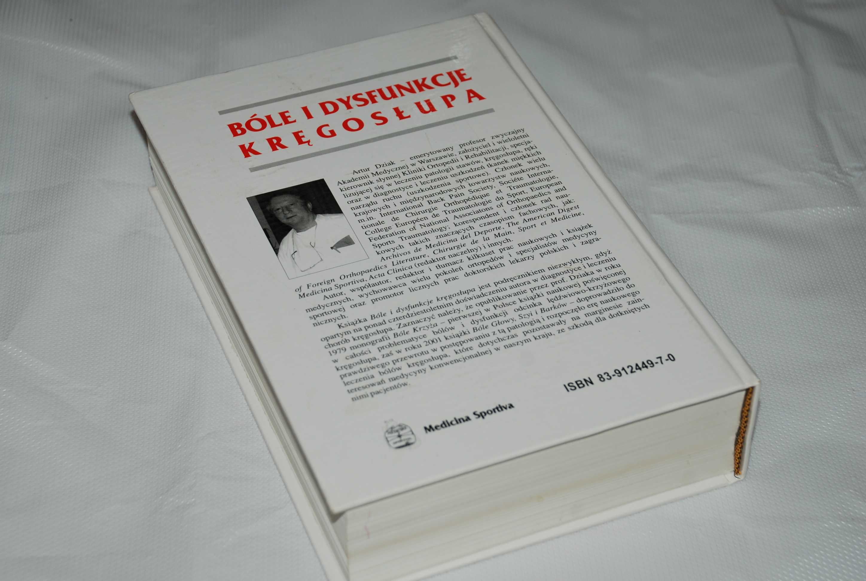 Bóle i dysfunkcje kręgosłupa - Artur Dziak bdb!