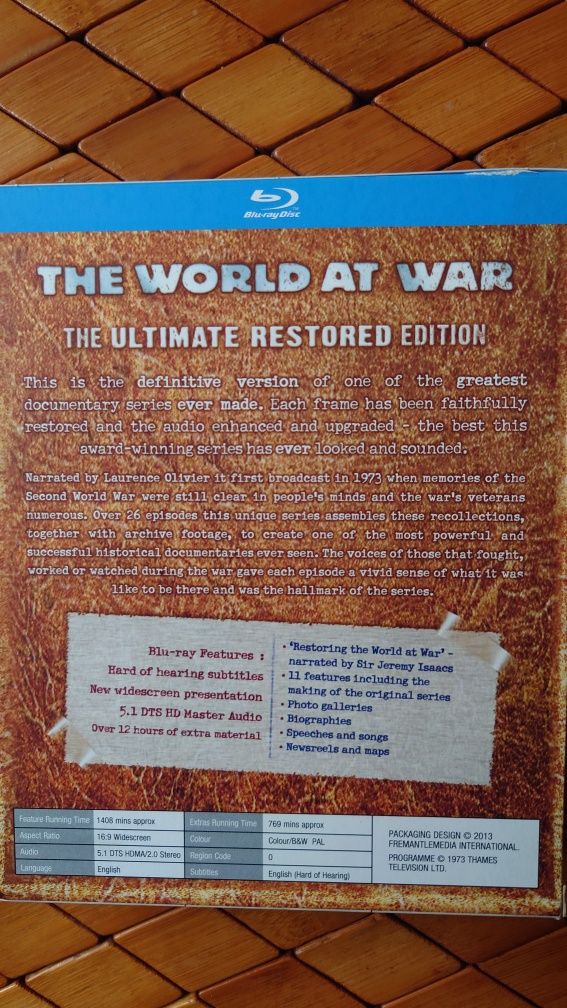 ,,The World at War" 9xBlu-ray napisy angielskie