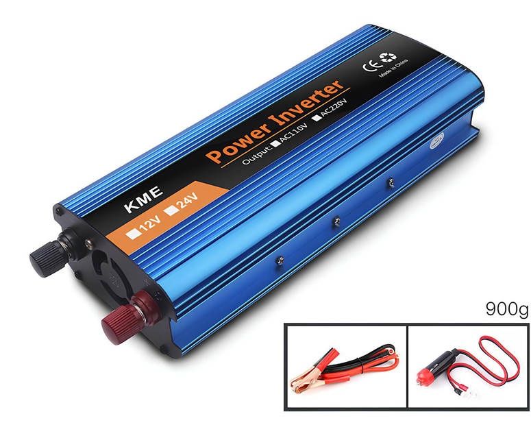 2600W номінал. Перетворювач напруги KME 2600. Автомобільний інвертор н