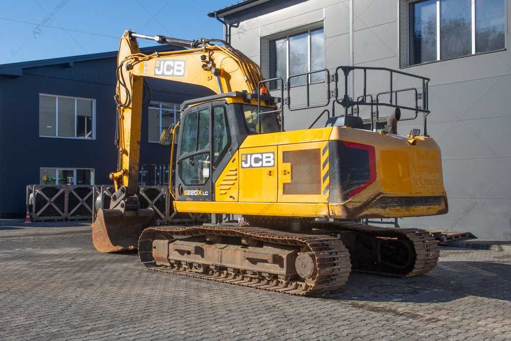 Гусеничний екскаватор JCB JS220X 2018 р. 129 кВт. 10233 м/г.