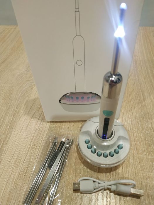 Отоскоп эндоскоп беспроводной, для ухода и чистки ушей, Wi-Fi.