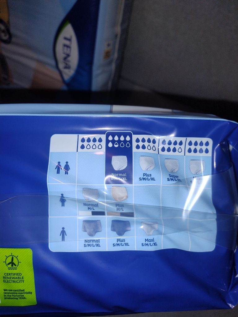 Pieluchomajtki dla dorosłych (60 sztuk) TENA Pants rozmiar M