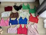 zestaw topow w rozmiarach S/M
