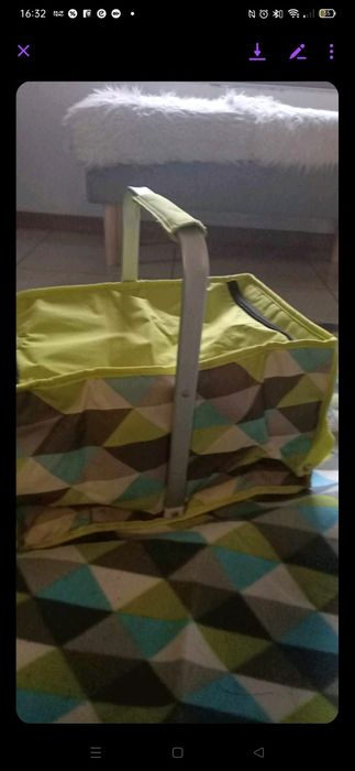 Zestaw piknikowy kosz termiczny i koc  mata