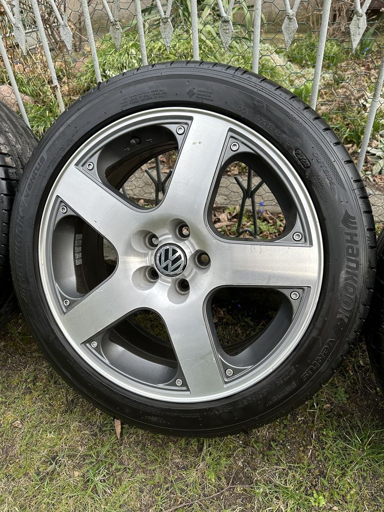 Oryginalne VW GTI opony nowe koła aluminiowe felgi 225/45 R17