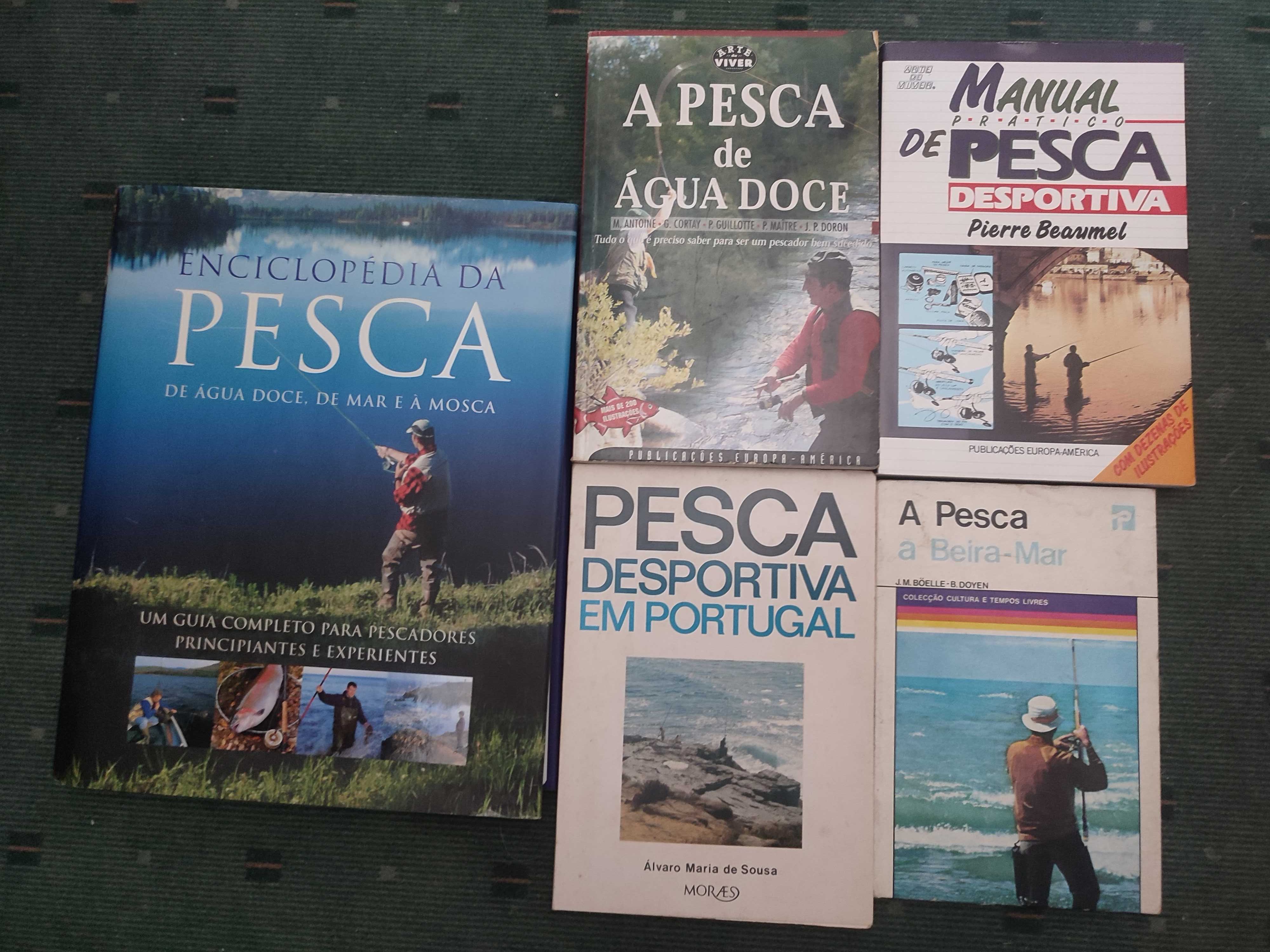5 livros sobre Pesca