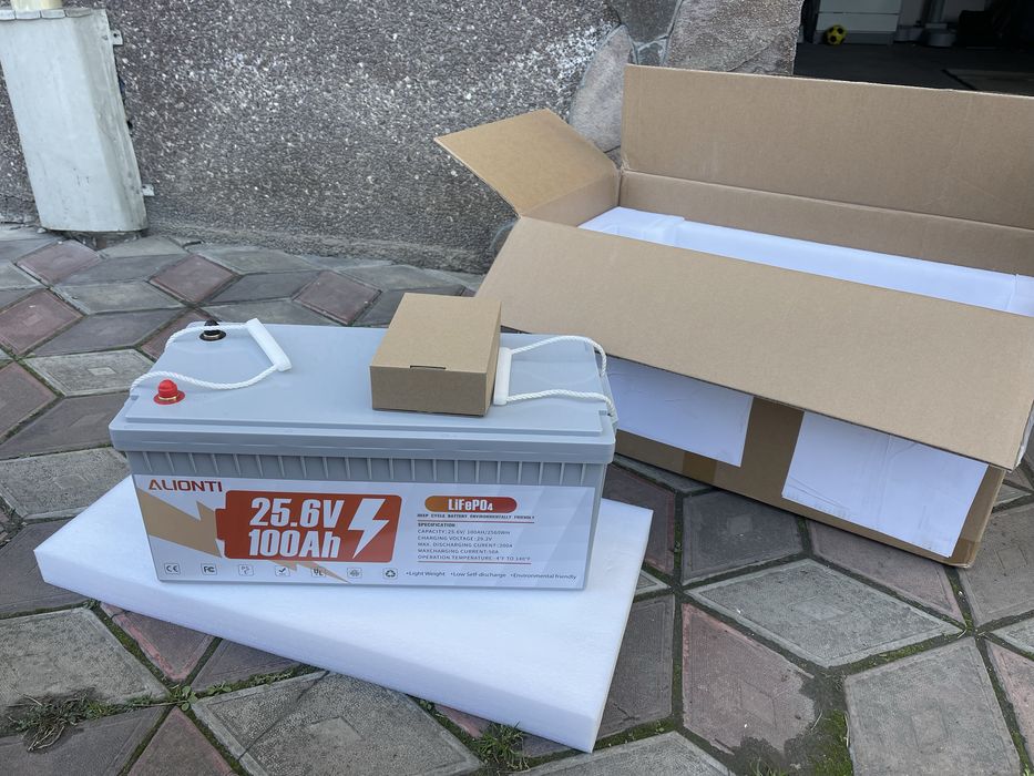 24v 100ah Lifpo4 залізо-фосфатний акумулятор