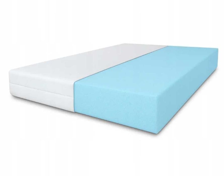 Materac 140 x200 z pokrowcem H3 średnio twardy