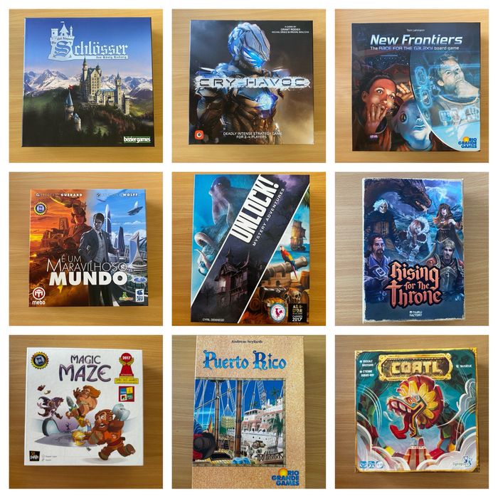 Jogos de Tabuleiro - ATUALIZADO!