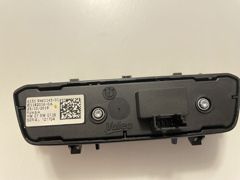 BMW 2 series f44 control lights switch module