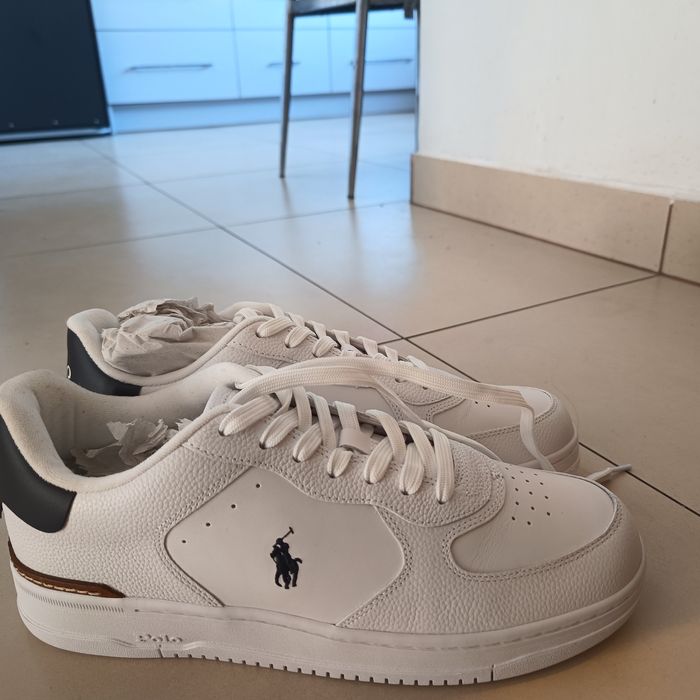 Buty Ralph Lauren Polo białe nowe męskie 45