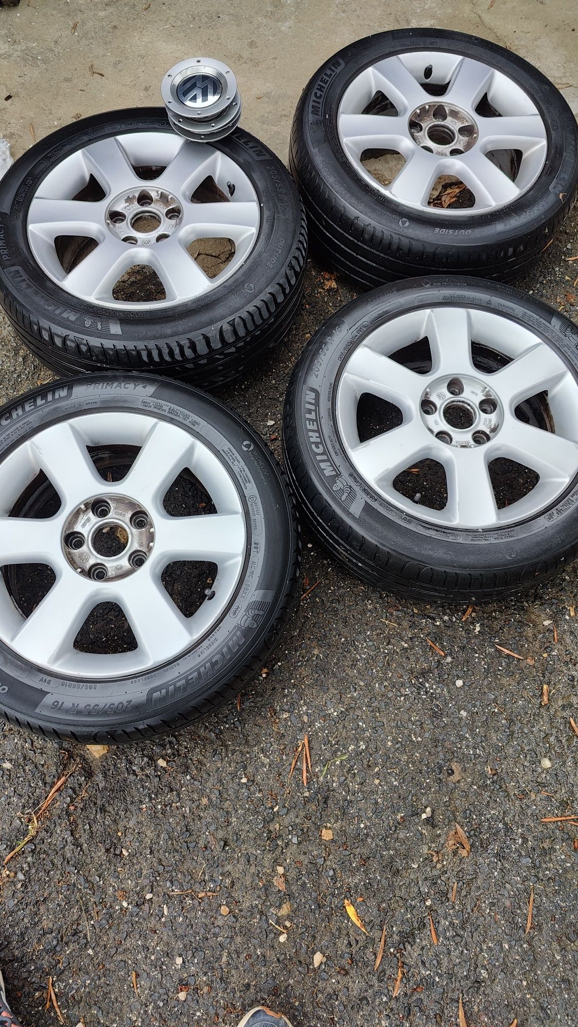 VW Jantes 16 e Pneus / 5x112