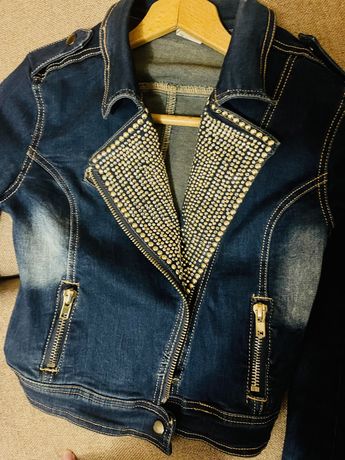 Куртка джинсова жіноча, розмір s