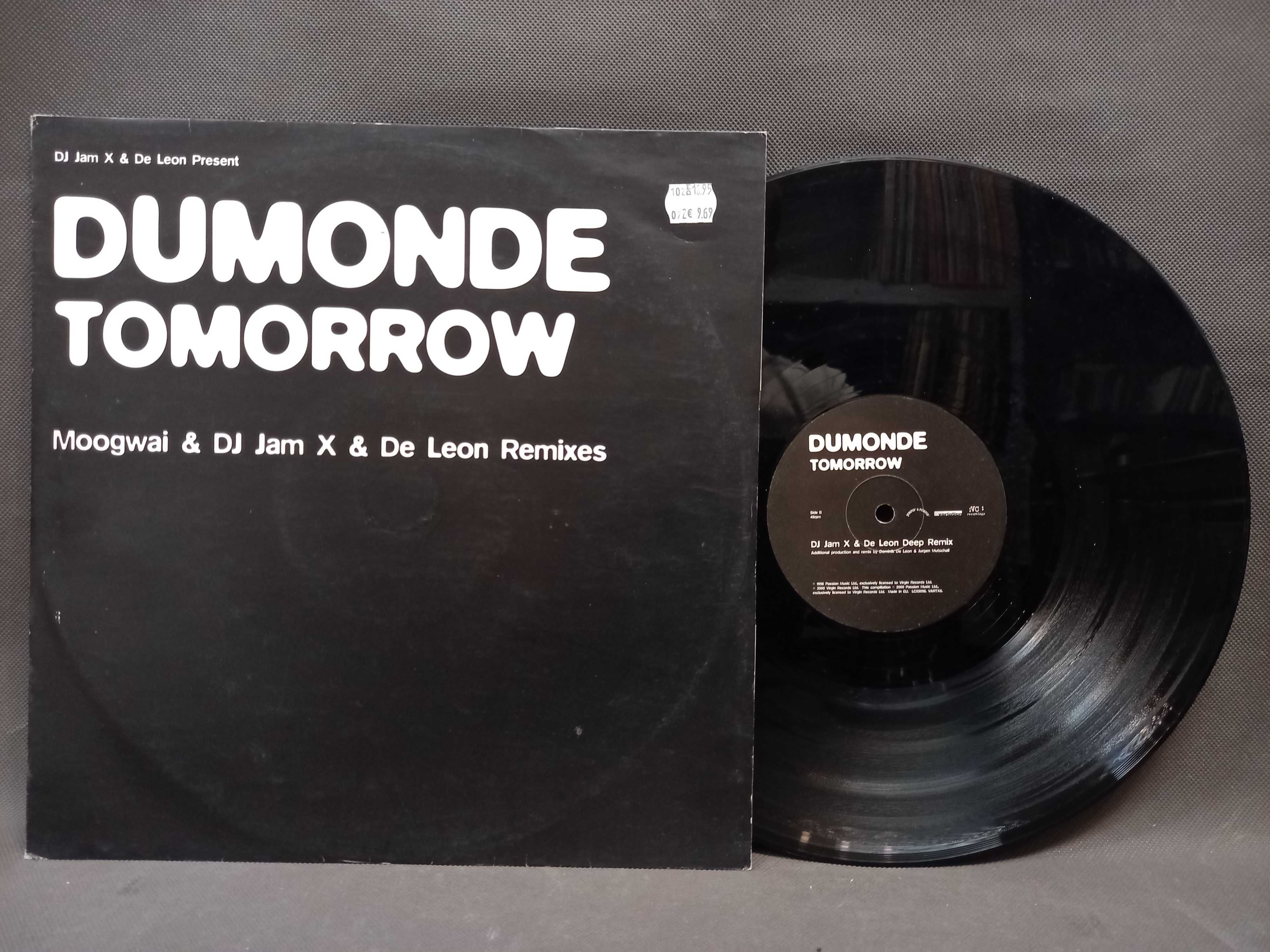Winyl. DJ Jam X & De Leon*Present DuMonde – Tomorrow .