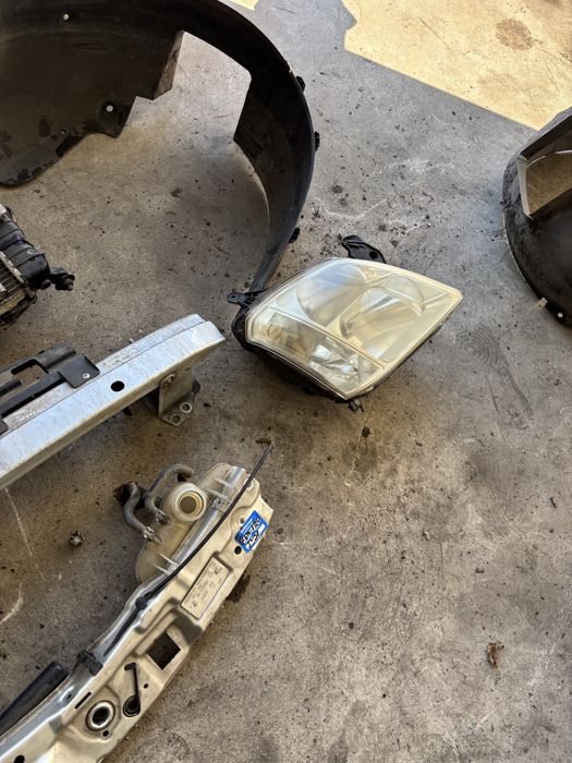 Przód kompletny opel meriva a z157 zderzak błotnik pas chłodnice maska