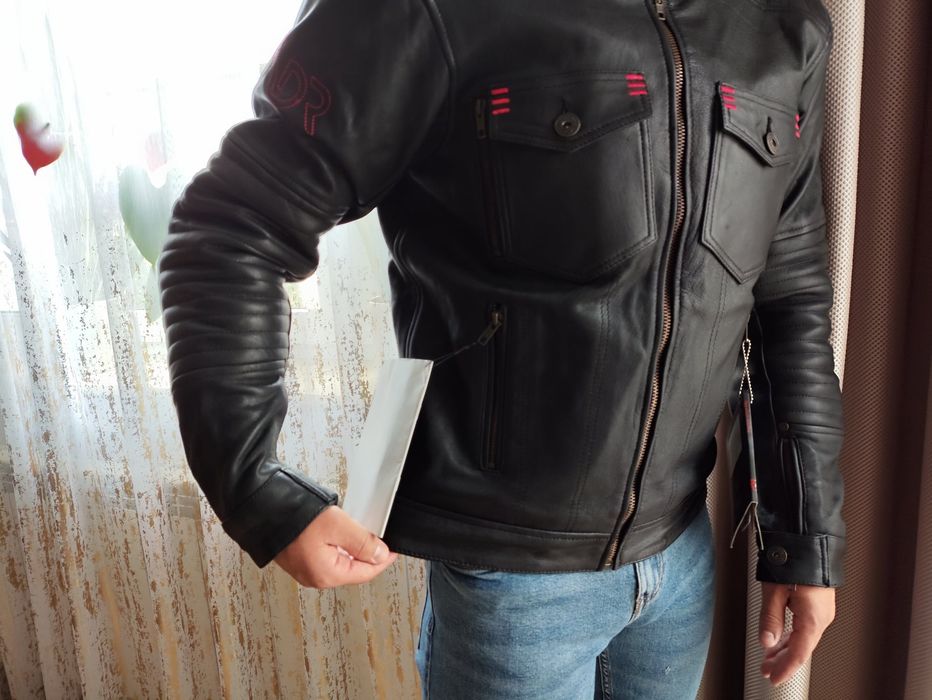 Męska skórzana ramoneska 165-180cm kurtka Adrenaline  chopper m cruise