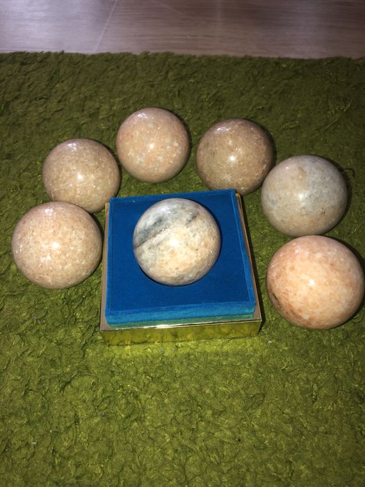 Изотерика.Декор.Камни в коллекцию.Шары из огненого камня Оникс 250 гр