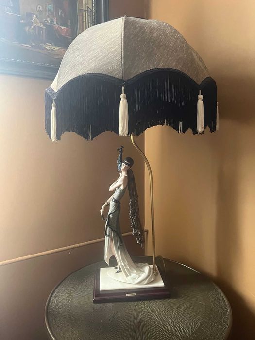 Niesamowita vintage lampa sygnowana GIUSEPPE ARMANI ok. 1988 rok