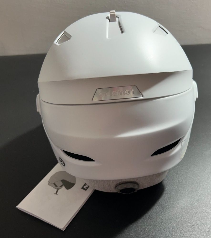 Nowy kask Salomon Kobiety Mirage, Szary, rozmiar S