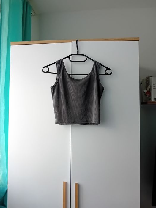Szary Top, rozmiar S