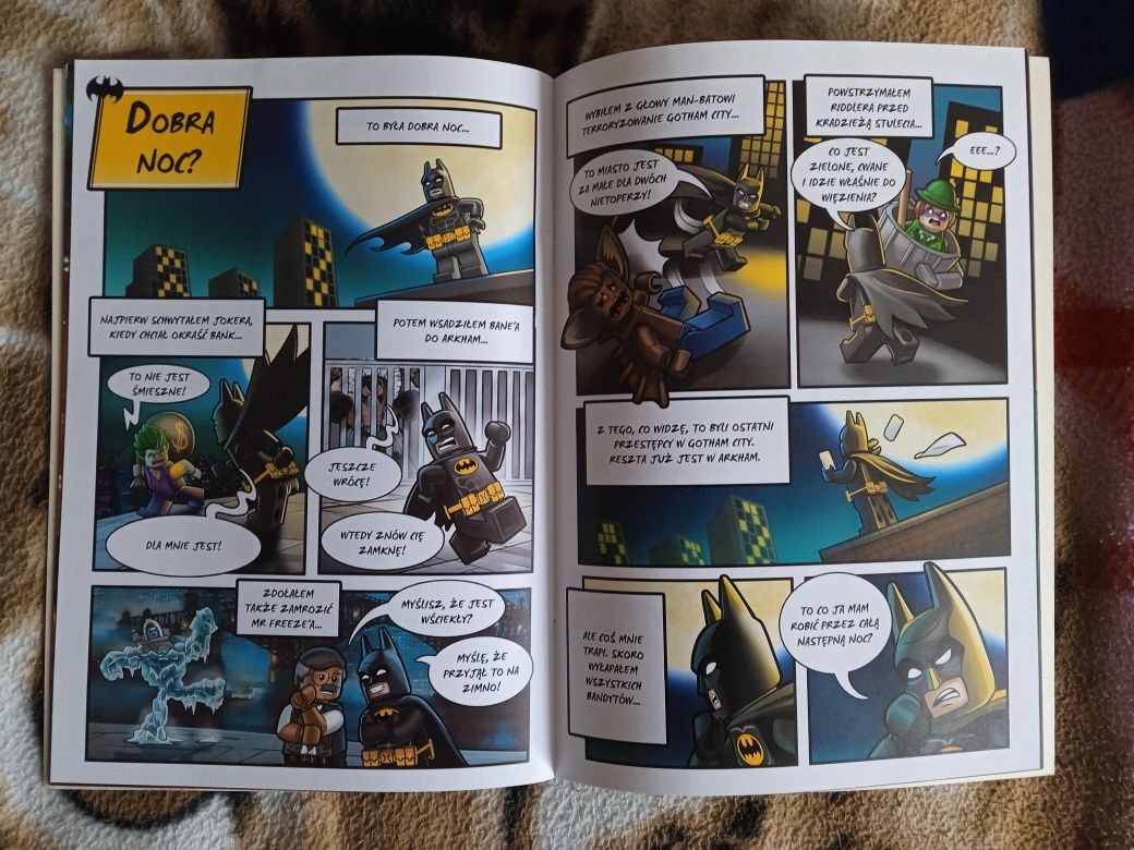 Książeczka LEGO Batman - Chaos w Gotham City (bez figurki LEGO) 2017