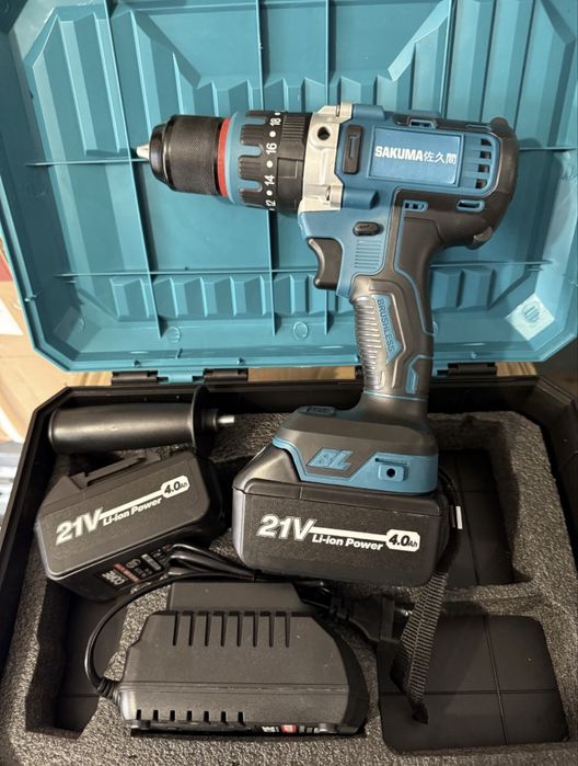 Шуруповерт акумуляторний Sakuma CD8521B - Японія