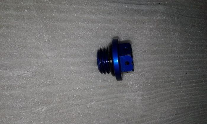 Tampa filtro óleo Bojão sextavado Mota